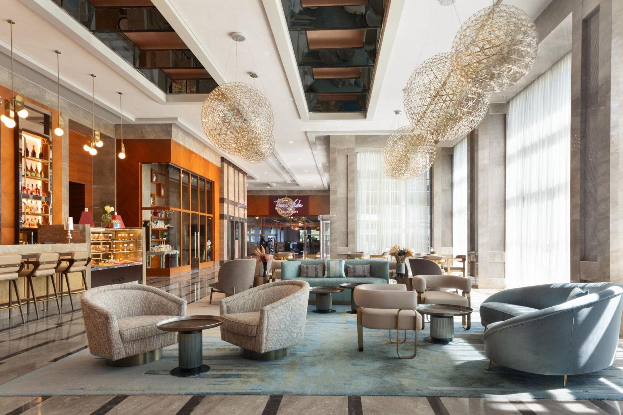 Sheraton Bursa Hotel Exterior foto Lobby